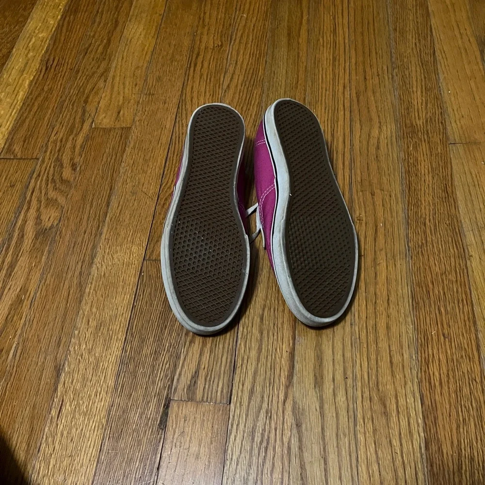 Vans Pink Canvas Sneakers - Picture 2 of 7